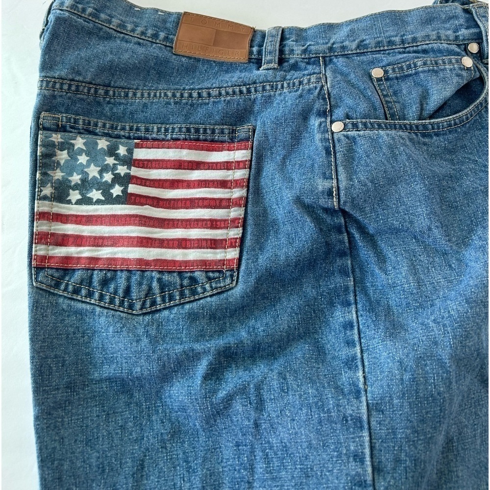 Tommy Hilfiger Size 16 American Flag Y2K - Picture 4 of 6